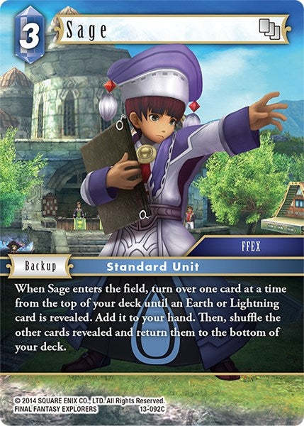 Sage (13) [OP13] - Final Fantasy TCG Single