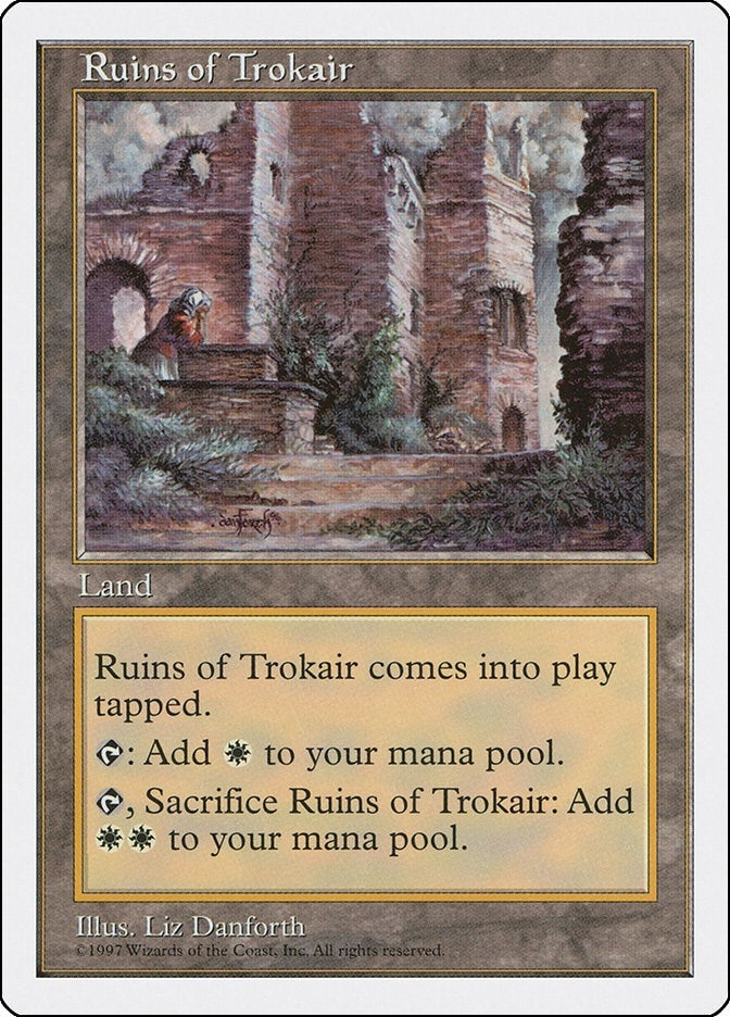 Ruins of Trokair [5ED] - MTG Single
