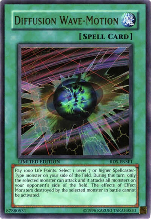 Diffusion Wave-Motion (1) - YuGiOh Single