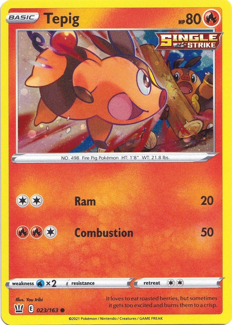 Image for Tepig - 023/163 (Cosmos Holo) (023/163) (Miscellaneous Cards & Products) - Pokemon