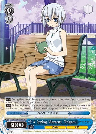 A Spring Moment Origami (79085) [DAL/W79] - Weiss Schwarz Single