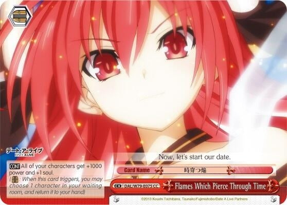 Flames Which Pierce Through Time (79075) [DAL/W79] - Weiss Schwarz Single