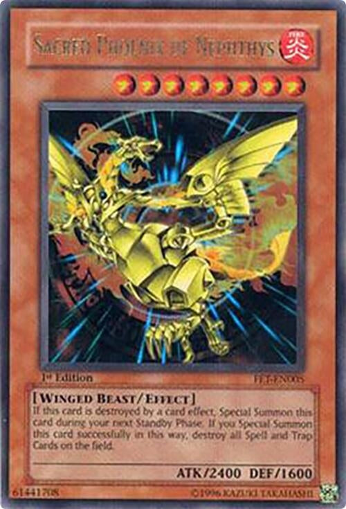 Sacred Phoenix of Nephthys (5) - YuGiOh Single