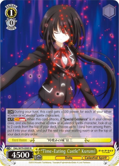 ’Time-Eating Castle’ Kurumi (79005) [DAL/W79] - Weiss Schwarz Single