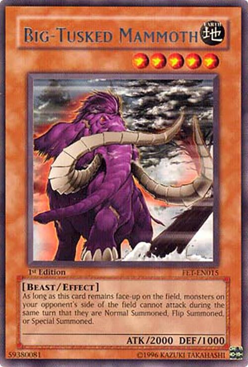 Big-Tusked Mammoth (15) - YuGiOh Single
