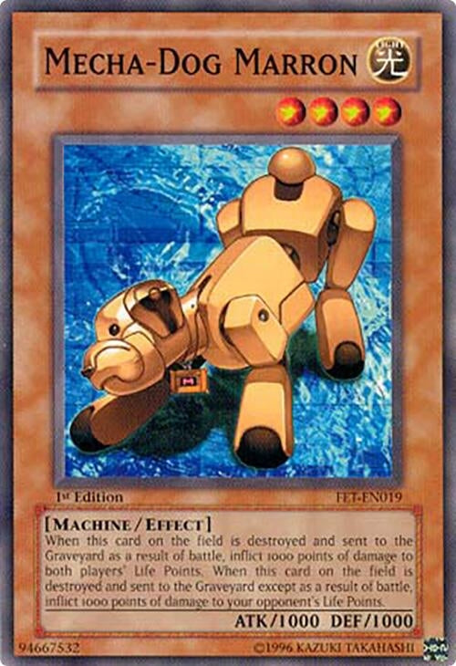 Mecha-Dog Marron (19) - YuGiOh Single