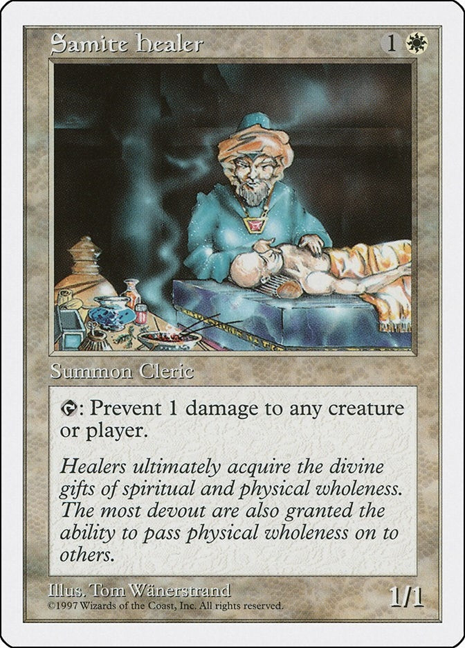 Samite Healer [5ED] - MTG Single
