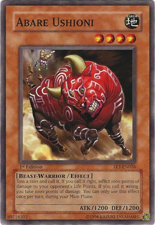 Abare Ushioni (26) - YuGiOh Single
