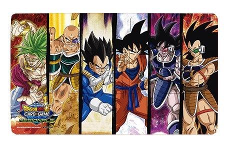 Dragon Ball Super: Championship 2021 Regional Playmat - Saiyans - Playmats Sealed