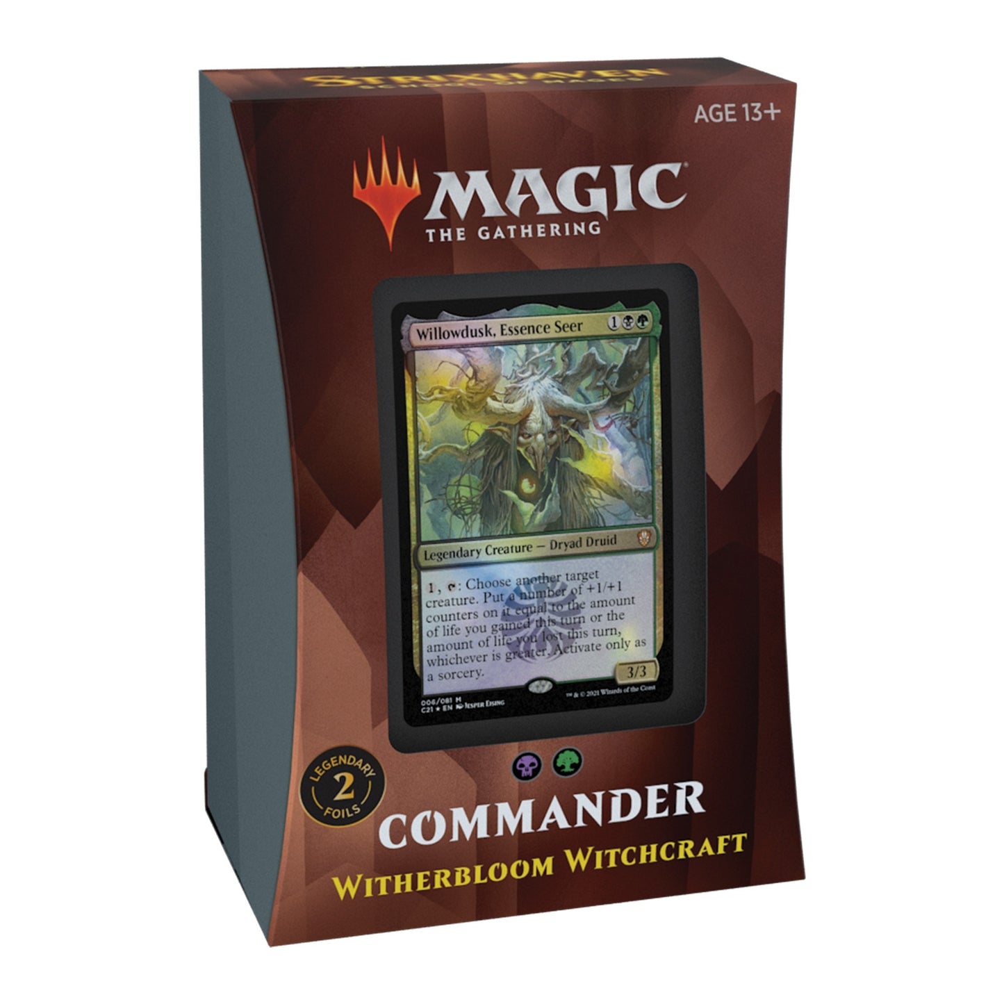 Commander 2021 Deck - Witherbloom Witchcraft [C21] - MTG Sealed