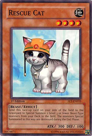 Rescue Cat (33) - YuGiOh Single