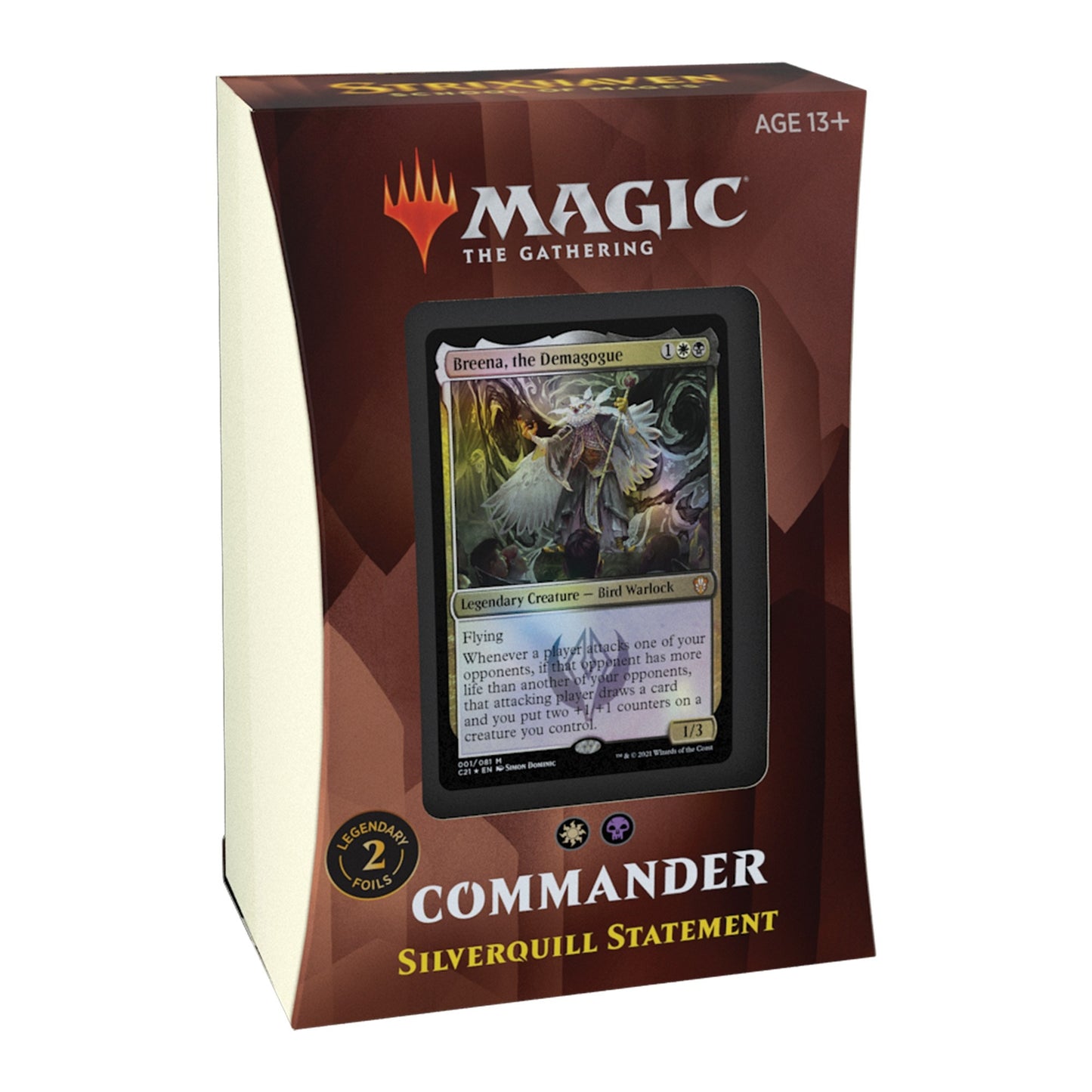 Commander 2021 Deck - Silverquill Statement [C21] - MTG Sealed