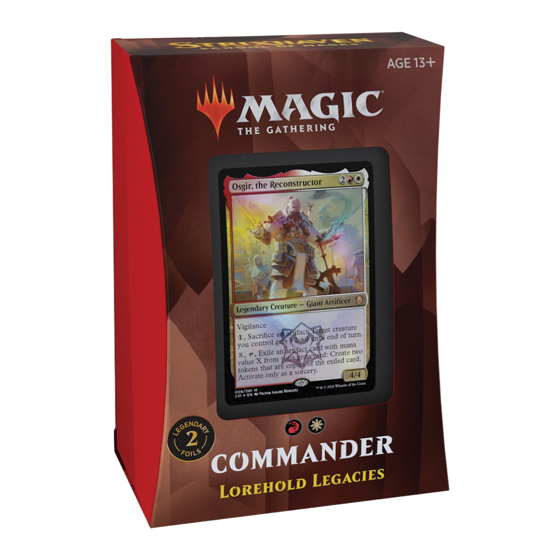 Commander 2021 Deck - Lorehold Legacies [C21] - MTG Sealed