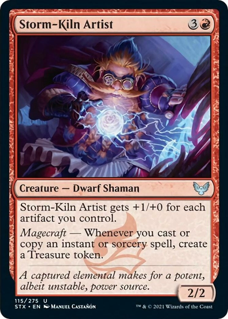 Storm-Kiln Artist (115) [STX] - MTG Single