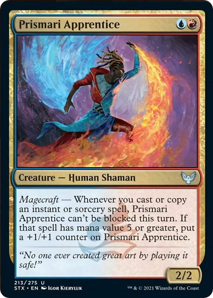 Prismari Apprentice (213) [STX] - MTG Single