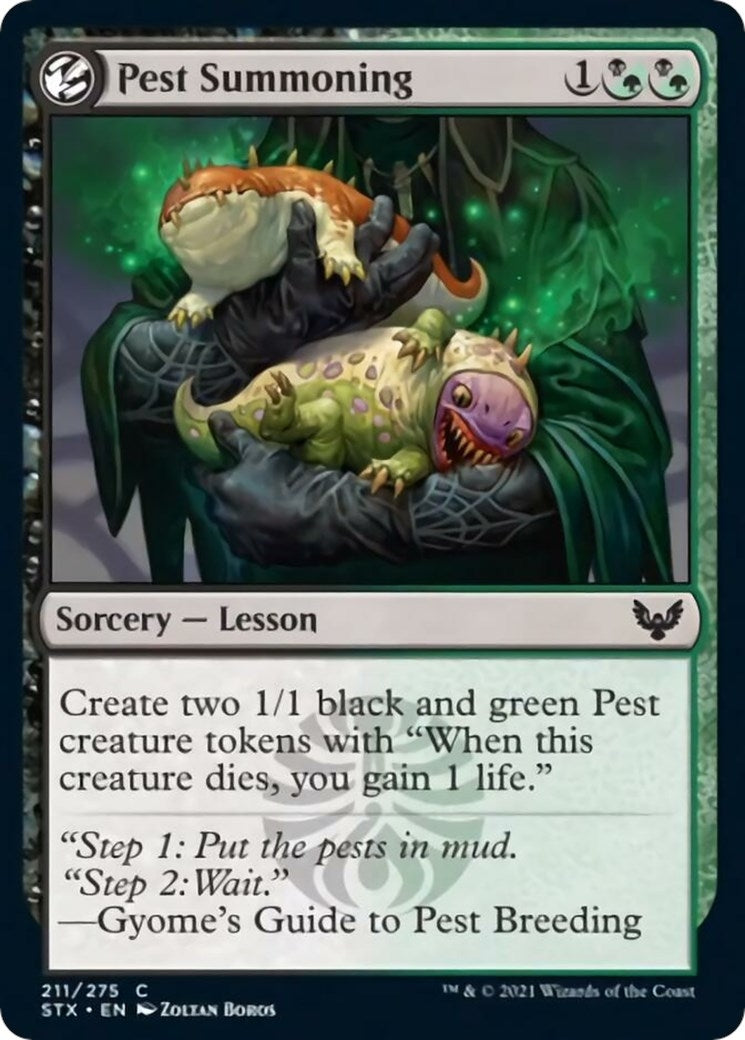 Pest Summoning (211) [STX] - MTG Single