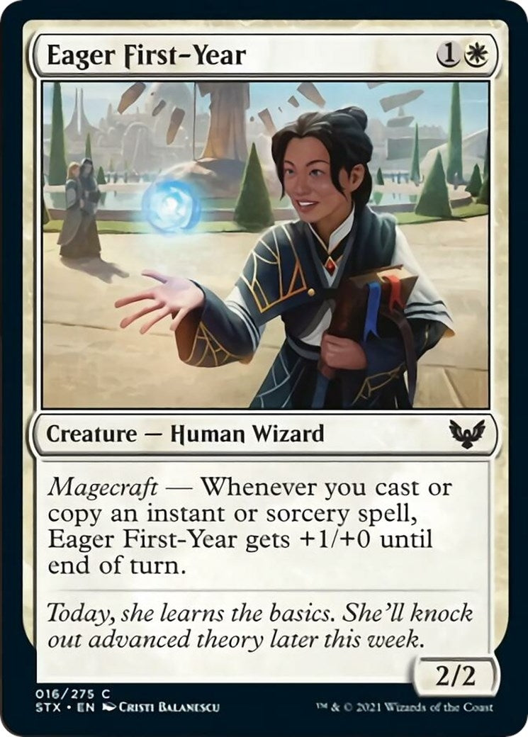Eager First-Year (16) [STX] - MTG Single