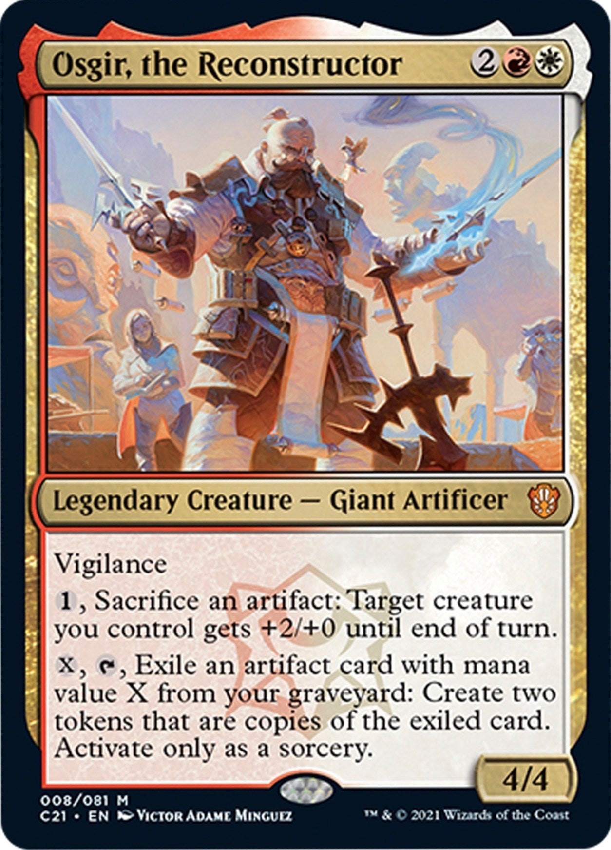 Osgir the Reconstructor (8) [C21] - MTG Single