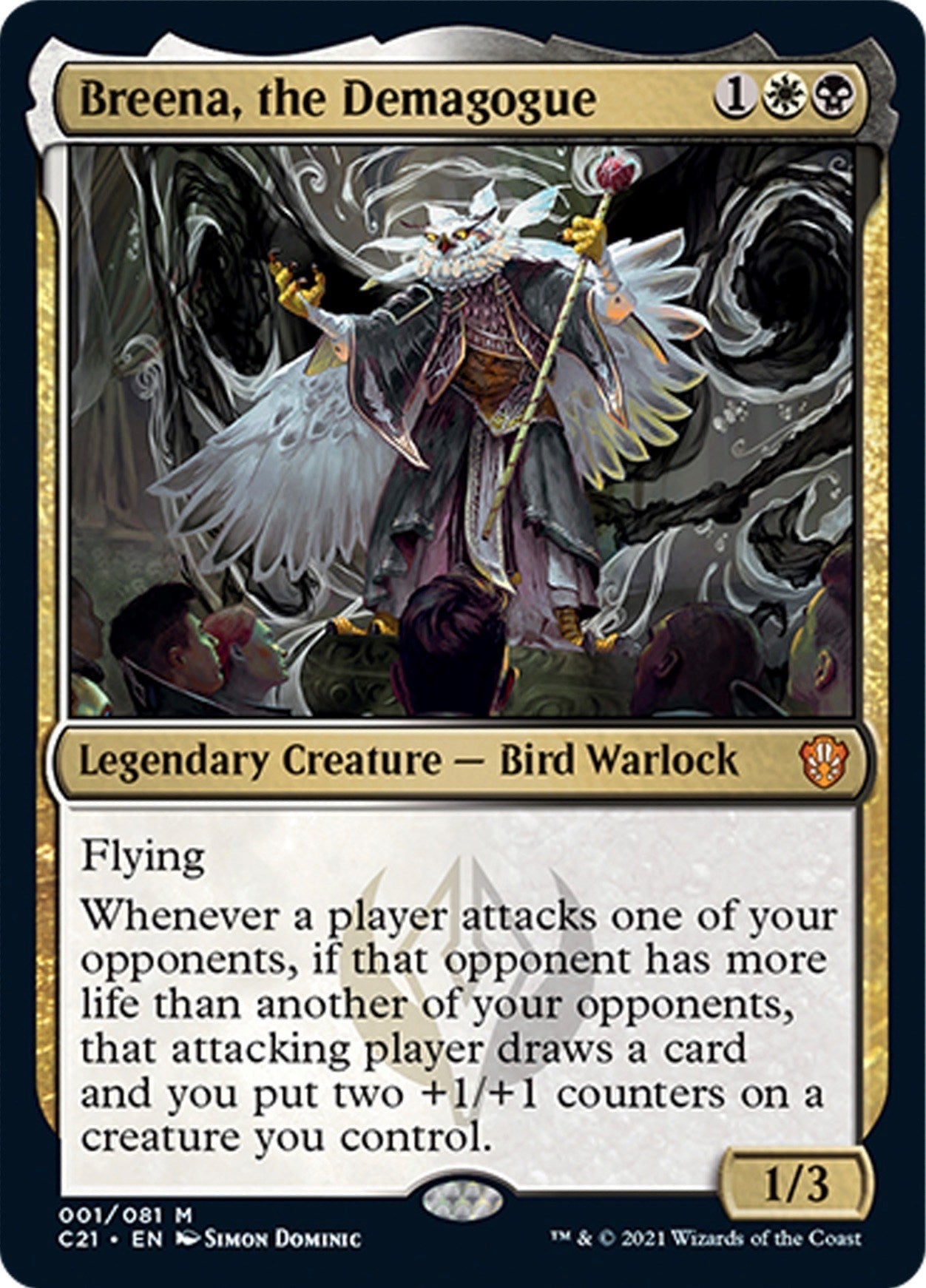 Breena the Demagogue (1) [C21] - MTG Single