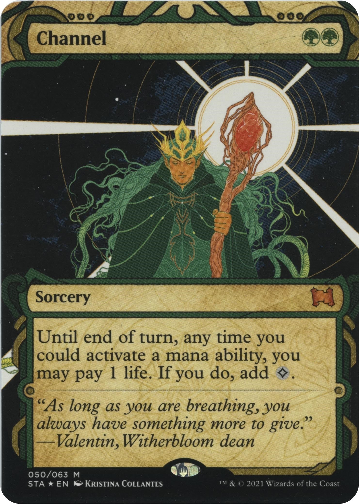 Channel (Foil Etched) (50) [STA] - MTG Single