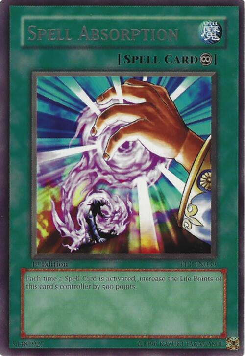 Spell Absorption (39) - YuGiOh Single