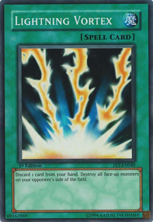 Lightning Vortex (40) - YuGiOh Single