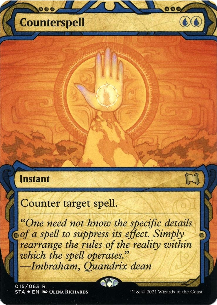 Counterspell (Foil Etched) (15) [STA] - MTG Single