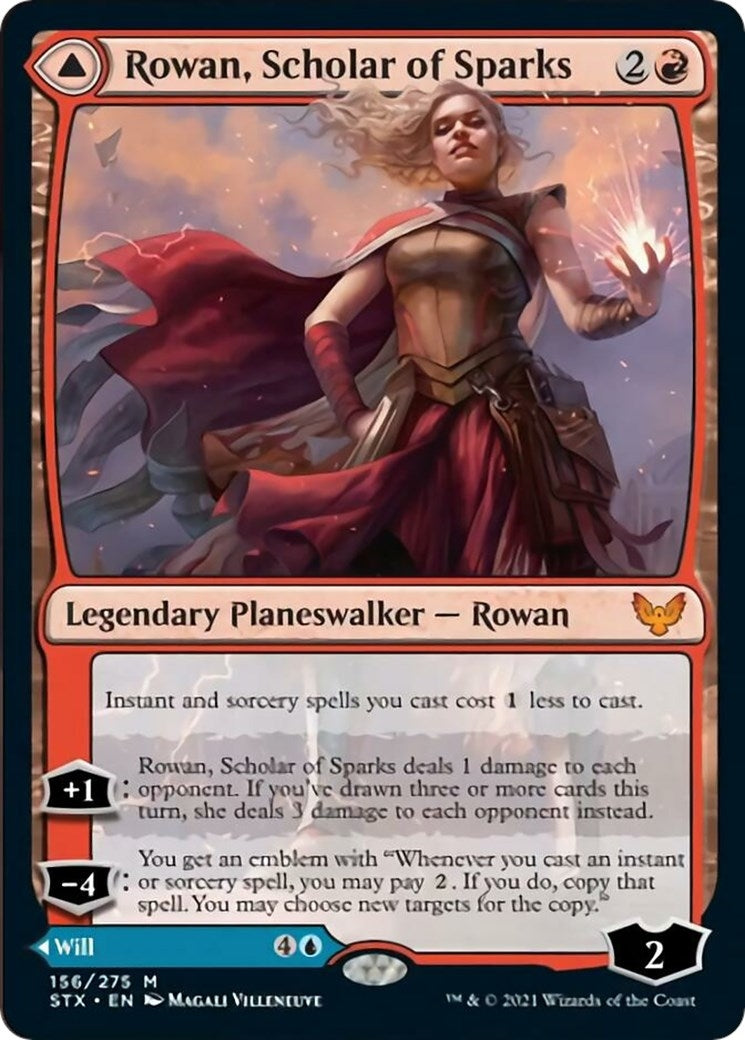 Rowan Scholar of Sparks (156) [STX] - MTG Single