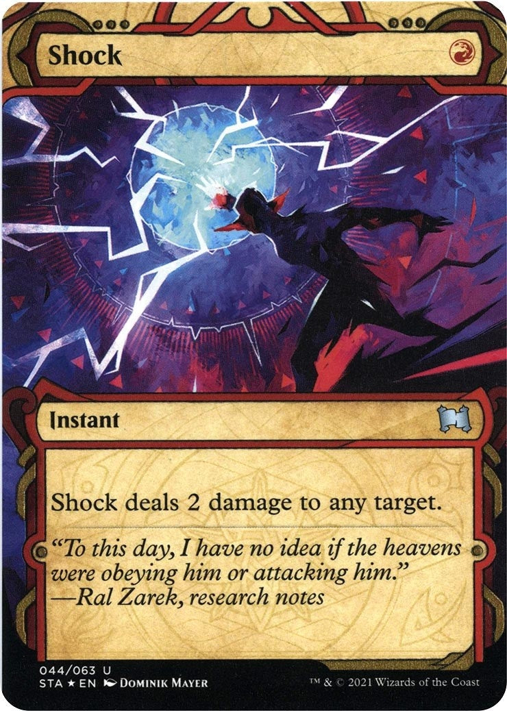 Shock (Foil Etched) (44) [STA] - MTG Single