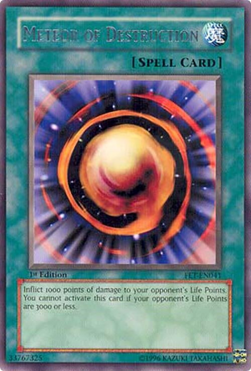 Meteor of Destruction (41) - YuGiOh Single
