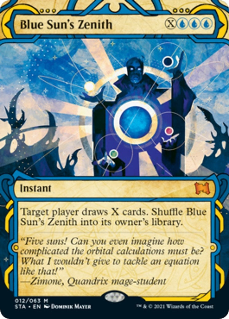Blue Sun’s Zenith (12) [STA] - MTG Single