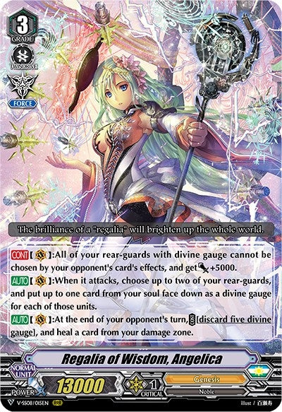 Regalia of Wisdom Angelica (8015) [V-SS08] - Cardfight Vanguard Single