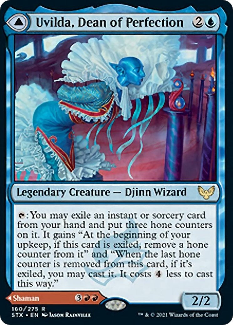 Uvilda Dean of Perfection (160) [STX] - MTG Single