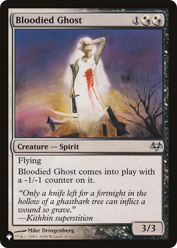 Bloodied Ghost (83) [LIST] - MTG Single