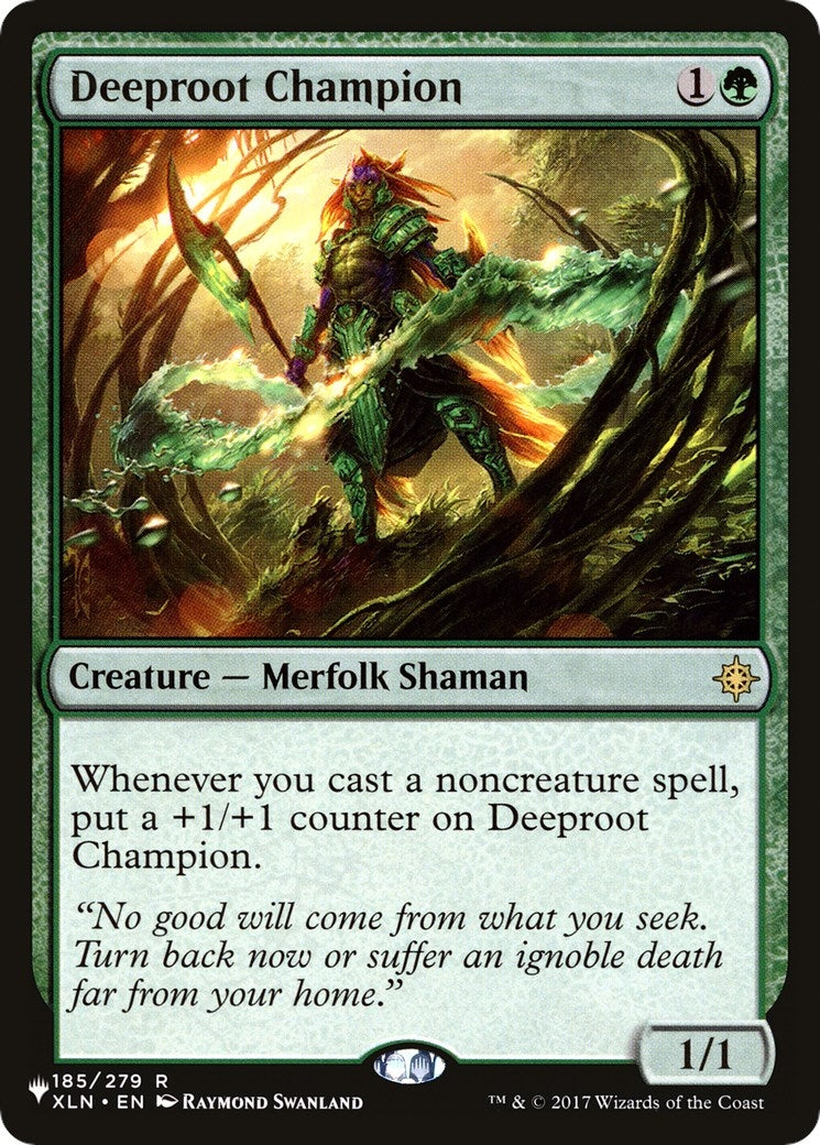 Deeproot Champion (185) [LIST] - MTG Single