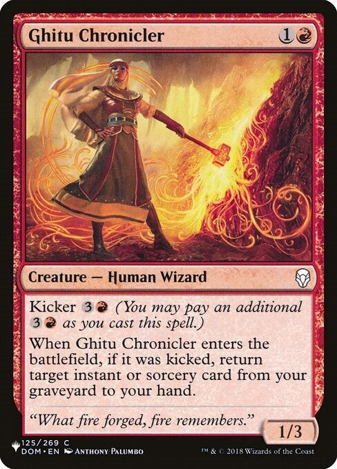 Ghitu Chronicler (125) [LIST] - MTG Single