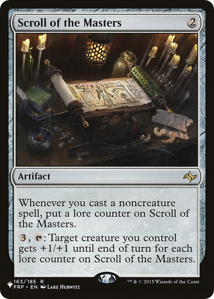 Scroll of the Masters (163) [LIST] - MTG Single