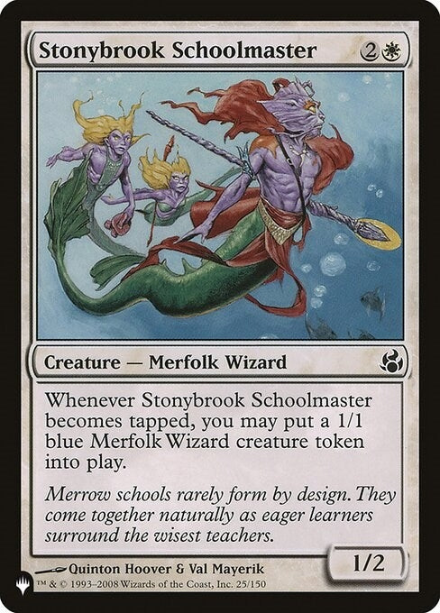 Stonybrook Schoolmaster (25) [LIST] - MTG Single
