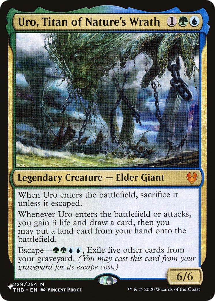 Uro Titan of Nature’s Wrath (229) [LIST] - MTG Single