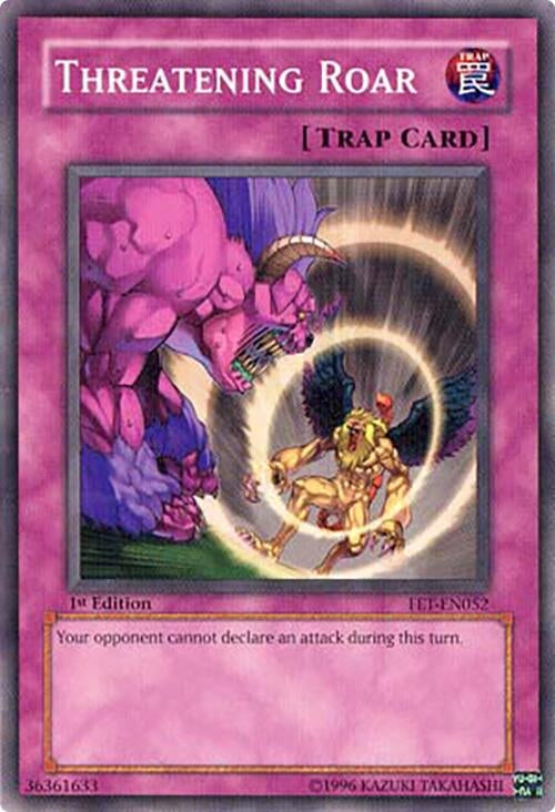 Threatening Roar (52) - YuGiOh Single