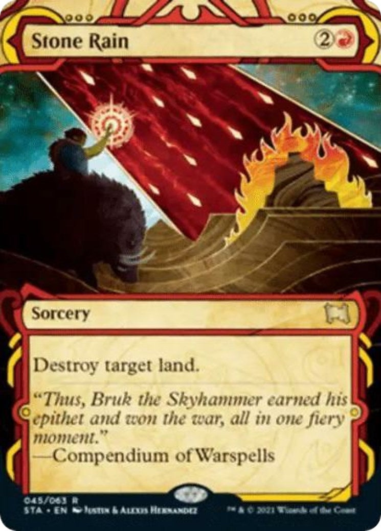 Stone Rain (45) [STA] - MTG Single