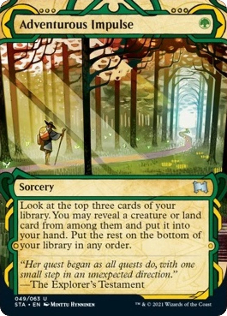 Adventurous Impulse (49) [STA] - MTG Single