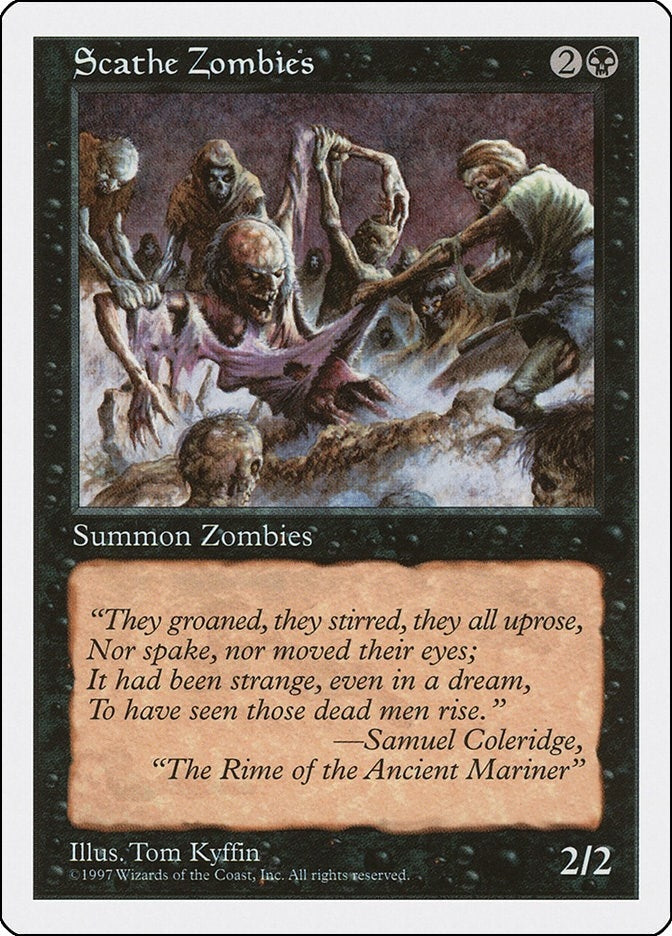Scathe Zombies [5ED] - MTG Single