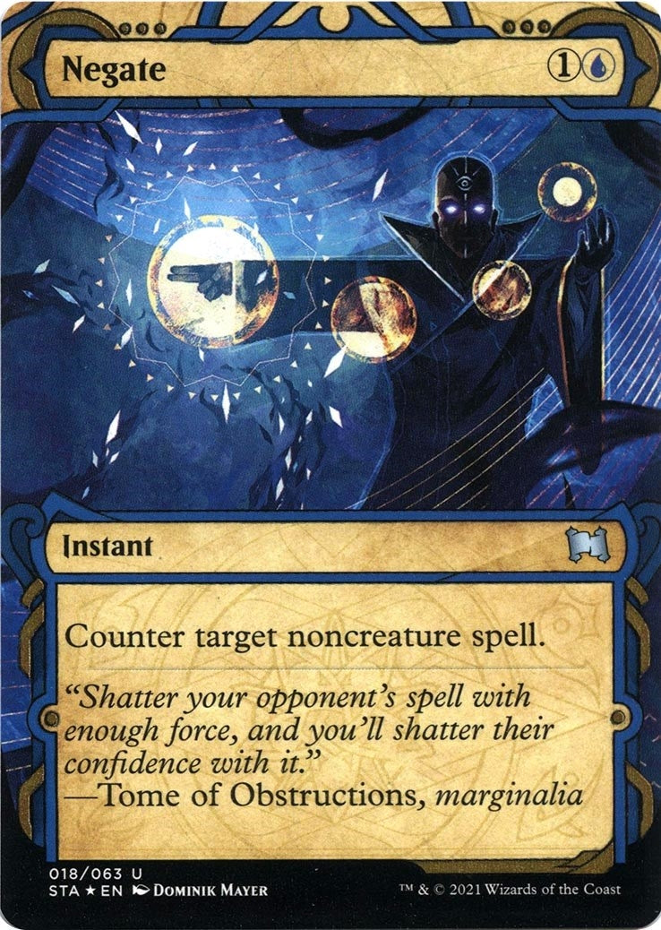 Negate (Foil Etched) (18) [STA] - MTG Single