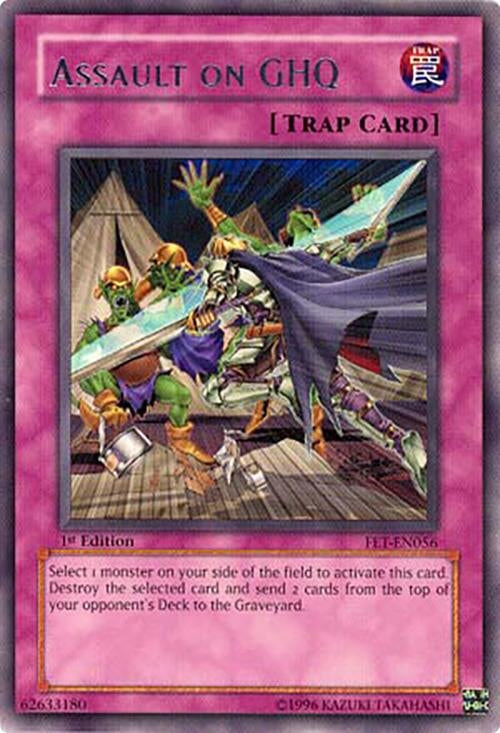 Assault on GHQ (56) - YuGiOh Single
