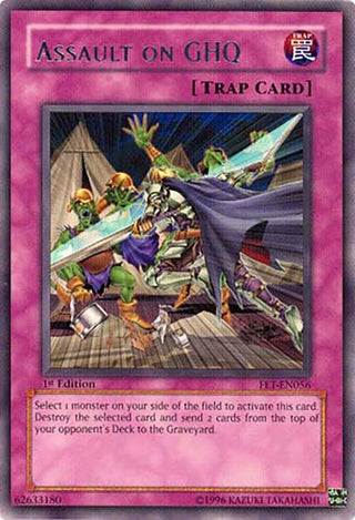 Assault on GHQ (56) - YuGiOh Single