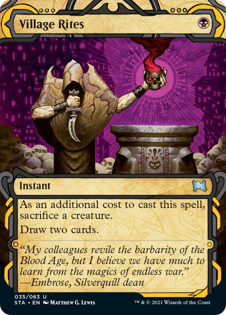 Village Rites (35) [STA] - MTG Single