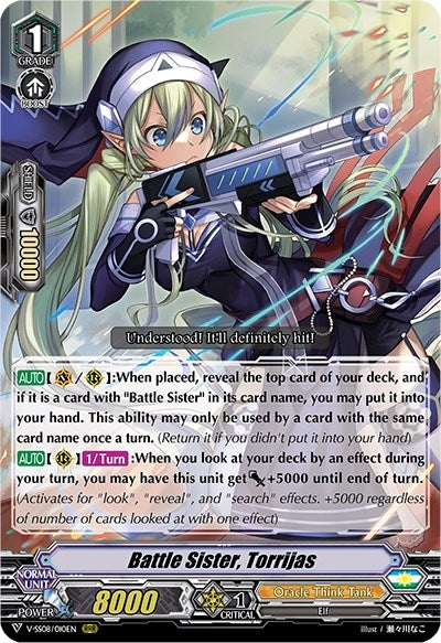 Battle Sister Torrijas (8010) [V-SS08] - Cardfight Vanguard Single