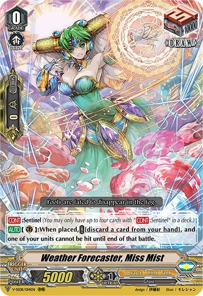 Weather Forecaster Miss Mist (8014) [V-SS08] - Cardfight Vanguard Single