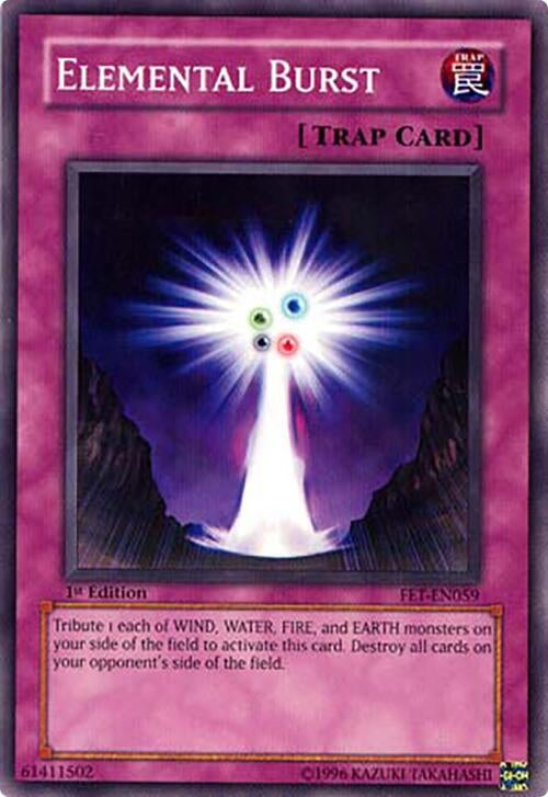 Elemental Burst (59) - YuGiOh Single